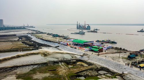 中国土木孟加拉国蒙格拉港疏浚二期项目顺利开工